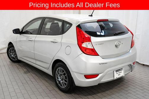 Ironman Silver Metallic 2013 Hyundai Accent GS