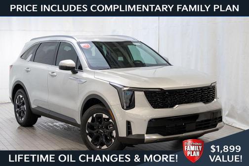 Ivory Silver 2026 Kia Sorento S