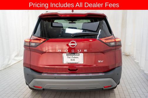 Scarlet Ember Tintcoat 2023 Nissan Rogue SV