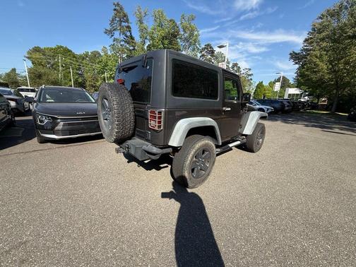 Granite Crystal Metallic Clearcoat 2017 Jeep Wrangler Sport