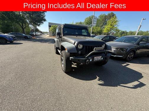 Granite Crystal Metallic Clearcoat 2017 Jeep Wrangler Sport