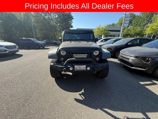 Granite Crystal Metallic Clearcoat 2017 Jeep Wrangler Sport
