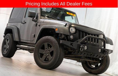 Granite Crystal Metallic Clearcoat 2017 Jeep Wrangler Sport