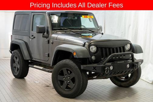 Granite Crystal Metallic Clearcoat 2017 Jeep Wrangler Sport