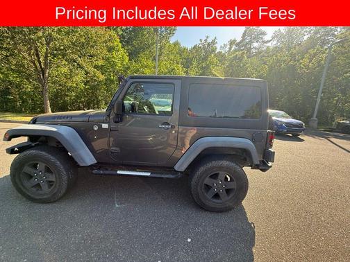 Granite Crystal Metallic Clearcoat 2017 Jeep Wrangler Sport