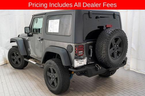 Granite Crystal Metallic Clearcoat 2017 Jeep Wrangler Sport