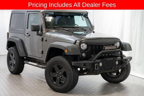Granite Crystal Metallic Clearcoat 2017 Jeep Wrangler Sport