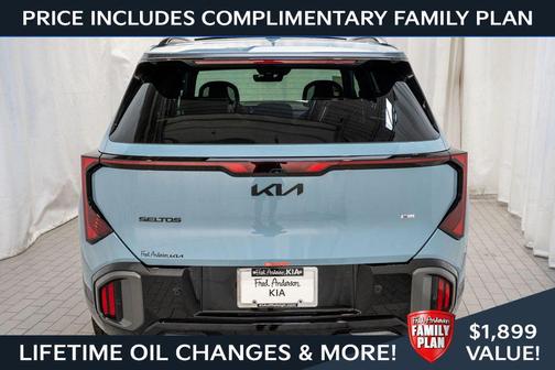 Frost Blue 2027 Kia Seltos X-Line SX