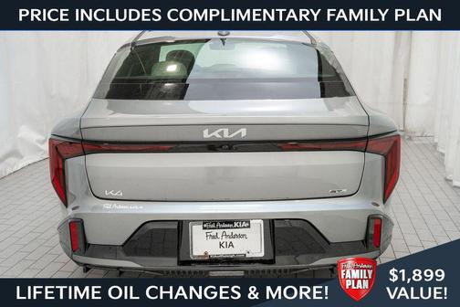 Steel Gray 2026 Kia K4 GT-Line
