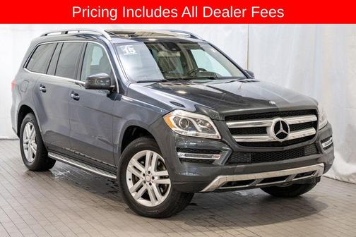 Steel Grey Metallic 2015 Mercedes-Benz GL-Class 4MATIC