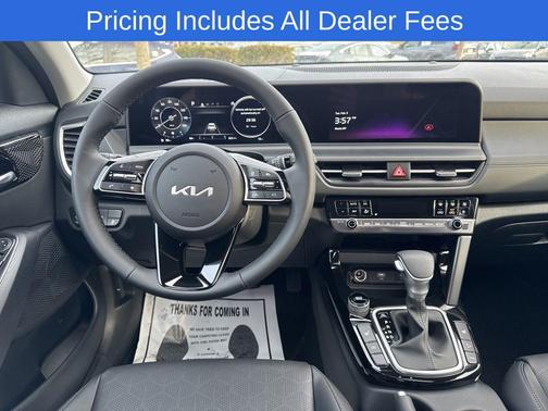 Steel Gray 2026 Kia Seltos EX