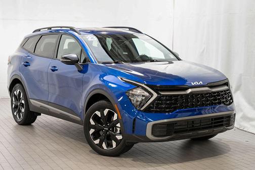 Sapphire Blue 2023 Kia Sportage X-Line