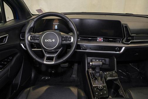Sapphire Blue 2023 Kia Sportage X-Line