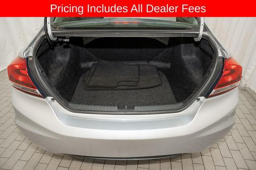 Alabaster Silver Metallic 2014 Honda Civic LX