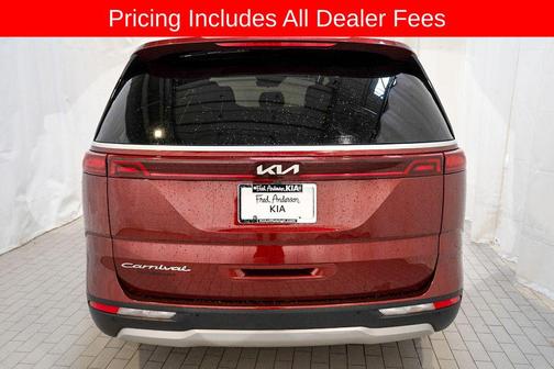 Flare Red 2022 Kia Carnival LXS