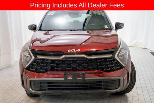 Dawning Red 2023 Kia Sportage X-Line