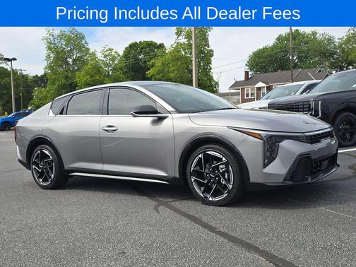 Steel Gray 2026 Kia K4 GT-Line