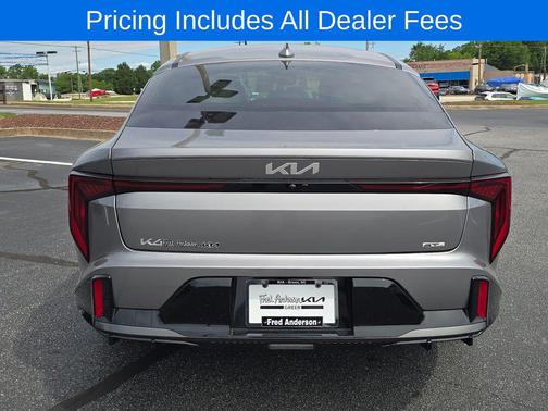 Steel Gray 2026 Kia K4 GT-Line