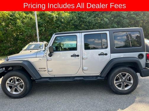 Billet Silver Metallic Clearcoat 2018 Jeep Wrangler JK Unlimited Sport