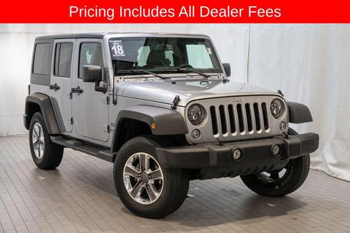 Billet Silver Metallic Clearcoat 2018 Jeep Wrangler JK Unlimited Sport