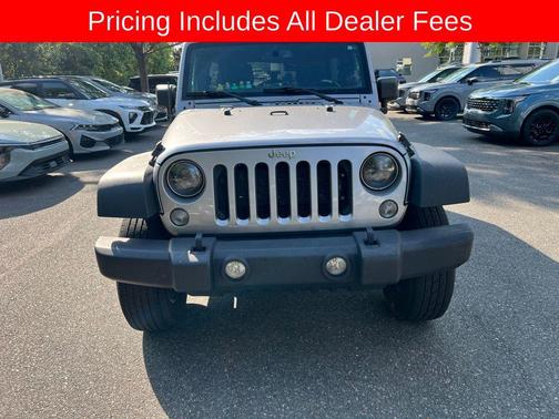 Billet Silver Metallic Clearcoat 2018 Jeep Wrangler JK Unlimited Sport