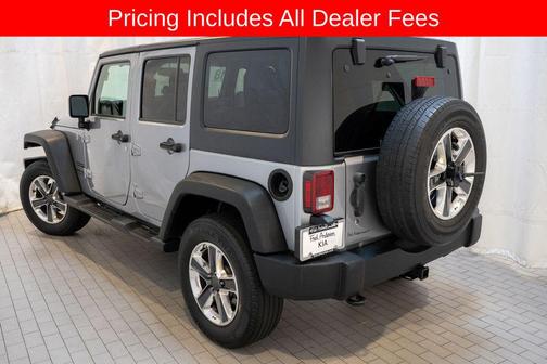 Billet Silver Metallic Clearcoat 2018 Jeep Wrangler JK Unlimited Sport
