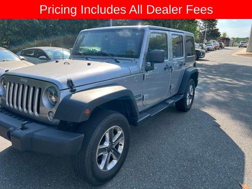 Billet Silver Metallic Clearcoat 2018 Jeep Wrangler JK Unlimited Sport
