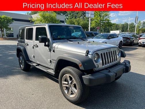 Billet Silver Metallic Clearcoat 2018 Jeep Wrangler JK Unlimited Sport