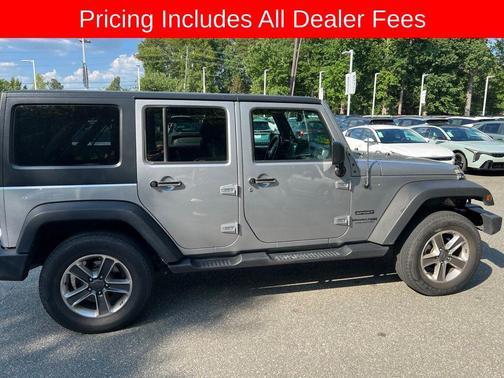 Billet Silver Metallic Clearcoat 2018 Jeep Wrangler JK Unlimited Sport