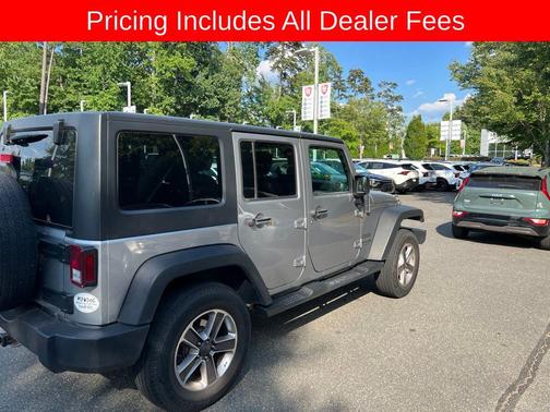 Billet Silver Metallic Clearcoat 2018 Jeep Wrangler JK Unlimited Sport