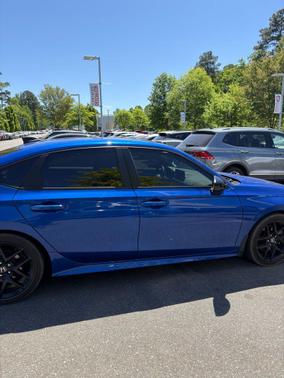 Aegean Blue Metallic 2024 Honda Civic Si Base