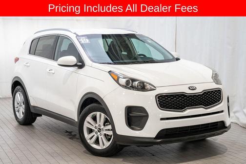 Clear White 2019 Kia Sportage LX
