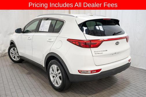 Clear White 2019 Kia Sportage LX