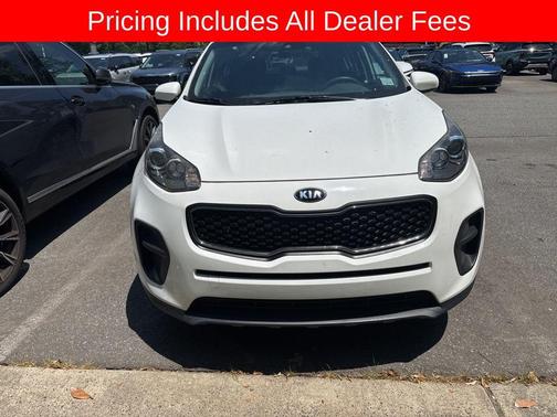 Clear White 2019 Kia Sportage LX