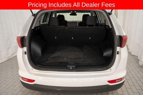 Clear White 2019 Kia Sportage LX