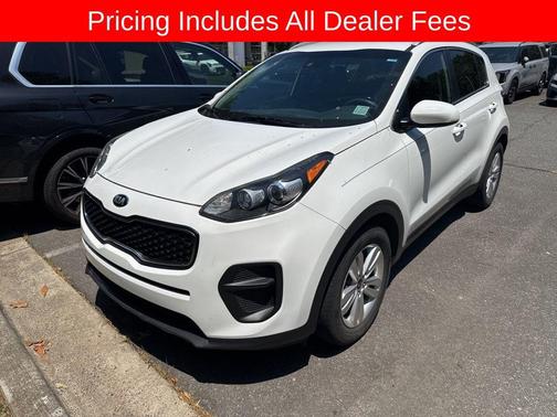 Clear White 2019 Kia Sportage LX