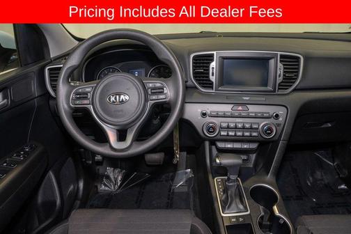 Clear White 2019 Kia Sportage LX