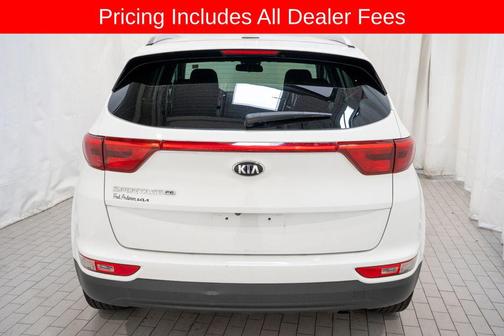 Clear White 2019 Kia Sportage LX