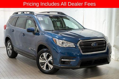 Abyss Blue Pearl 2022 Subaru Ascent Premium 7-Passenger