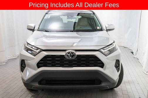Silver Sky Metallic 2025 Toyota RAV4 Hybrid XLE