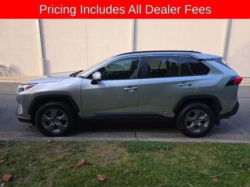 Silver Sky Metallic 2025 Toyota RAV4 Hybrid XLE