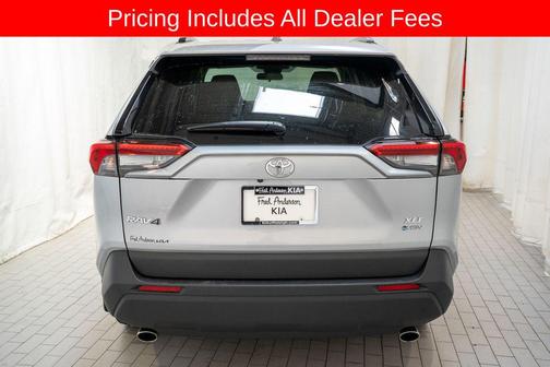 Silver Sky Metallic 2025 Toyota RAV4 Hybrid XLE