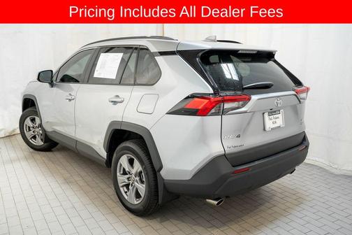 Silver Sky Metallic 2025 Toyota RAV4 Hybrid XLE