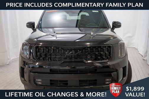 Ebony Black 2025 Kia Telluride SX X-Line