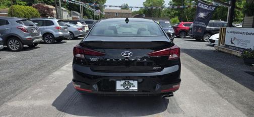 Black 2019 Hyundai ELANTRA Sport