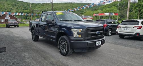 Blue 2016 Ford F-150