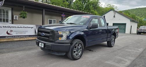 Blue 2016 Ford F-150