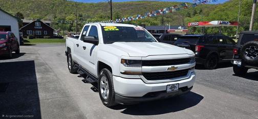 White 2019 Chevrolet Silverado 1500 LD Custom