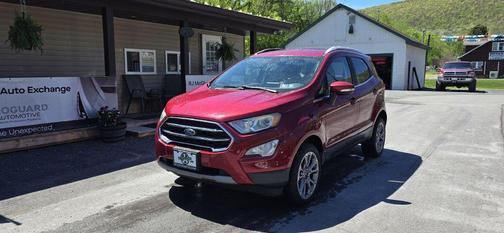 Red 2019 Ford EcoSport Titanium