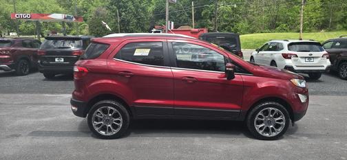Red 2019 Ford EcoSport Titanium